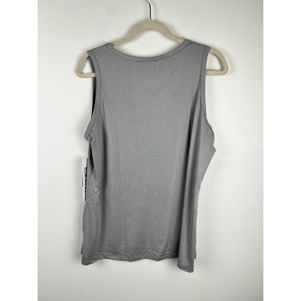 32 Degrees Cool Tank Top Gray L NWT Moisture-Wicking Quick Dry Activewear - Picture 2 of 10